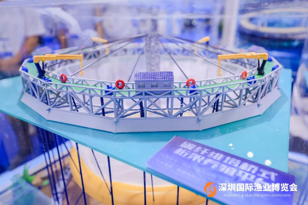 碳纤维塔桥式桁架养殖平台
